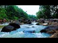 Deep Sleep River Sounds Flowing Gently Past Soft Sand and Polished River Rocks