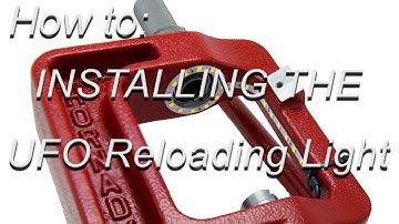 Installation of the UFO Reloading Press LED light kit on the Hornady LnL Single Stage Press