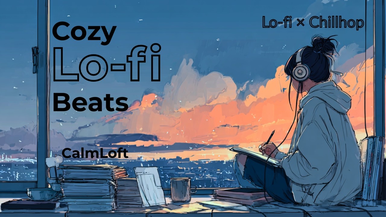 Sunset Lo-fi　Relaxing Lo-fi Hip Hop for Study & Work.   🌅 静かに心が落ち着くチルビート