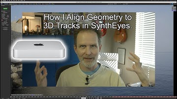 How I Align Photogrammetry to 3D Tracks in SynthEyes.