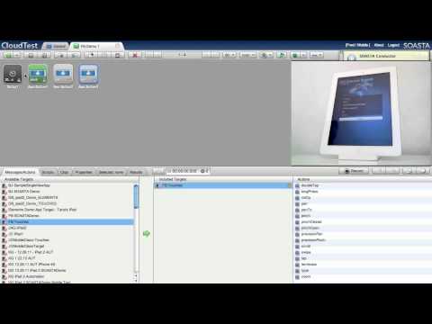 SOASTA Mobile Test Automation - TouchTest Demo