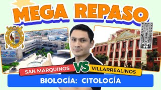 MEGA REPASO | CITOLOGÍA | UNMSM VS UNFV | Biología