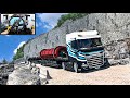 From balkan to europe double trailer transport in euro truck simulator 2  moza r21  tsw setup