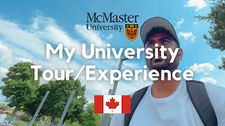 My University Tour/Experience | Tamil Vlogs | McMaster University | Canada