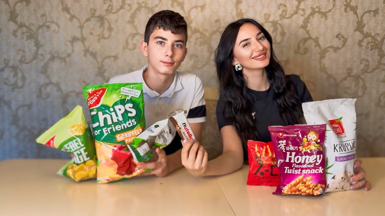 Fərqli abur-cuburlar və yosun yedik