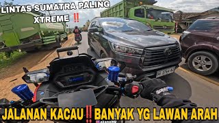 THE ROAD TO JAMBI IS VERY HORRIBLE‼️THE SLIPPED A LITTLE KEL1ND€S TRUCK