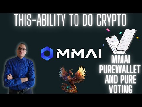 MMAI Pure Wallet  and Pure Voting. #crypto #blockchain #mmai