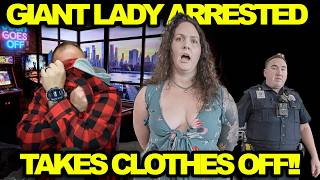 Lady Gets Pulled Off Plane And Exposes Her Yitties To The Airport! | BODYCAM
