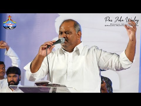 ఎవరూ సమీపించలేని తేజస్సులో..Evaru Samipinchaleni - Pas.John Wesley anna Live Worship Song at Eluru