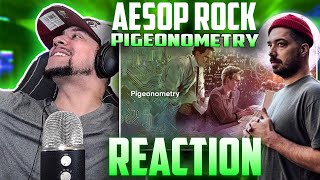 WHERE DOES HE GET THESE IDEAS FROM???? Aesop Rock - Pigeonometry (REACTION)