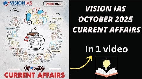 Vision IAS monthly current affairs | October 2025 | Upsc cse 2026