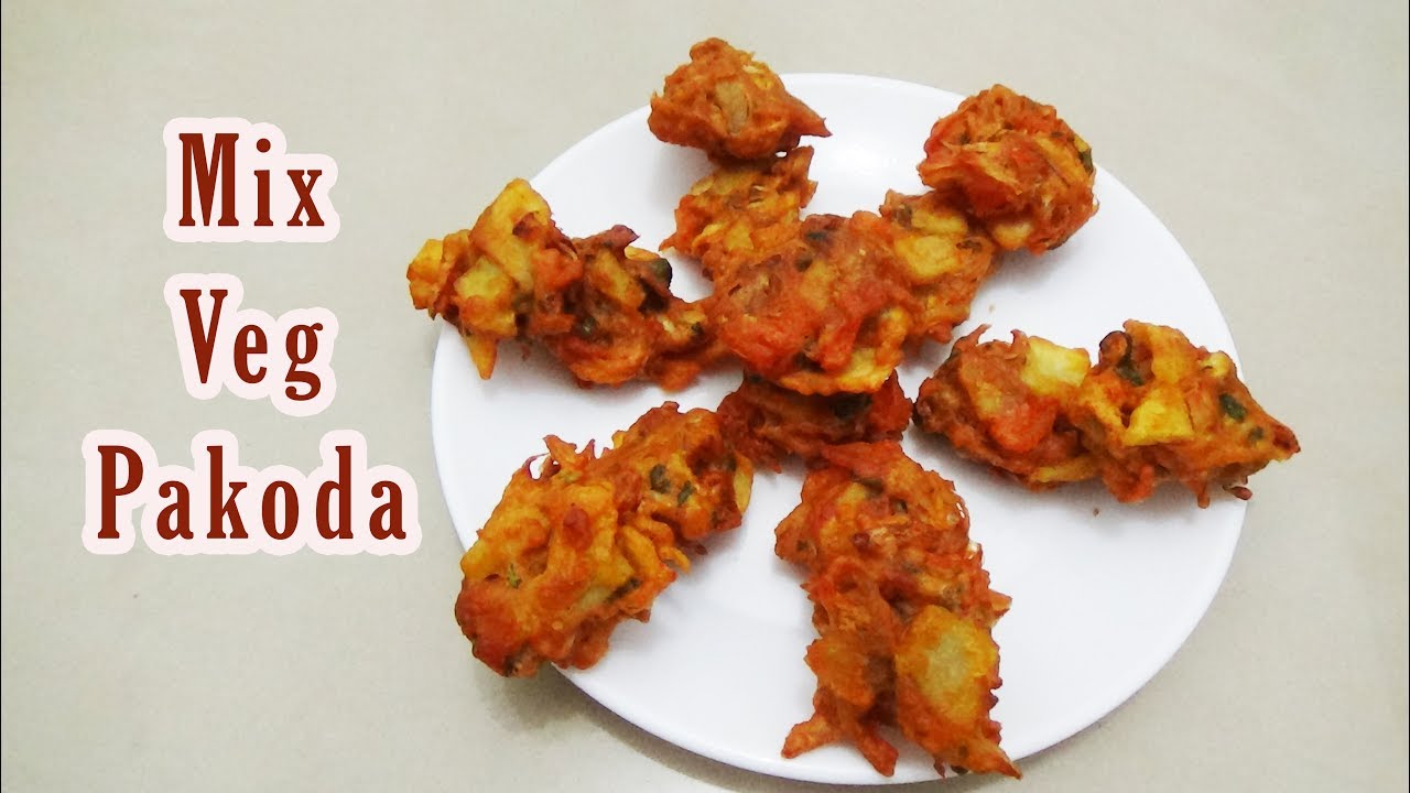 Mix Bhajiya Recipe Mix Veg Pakora Recipe In Hindi कुरकुरे मिक्स वेज