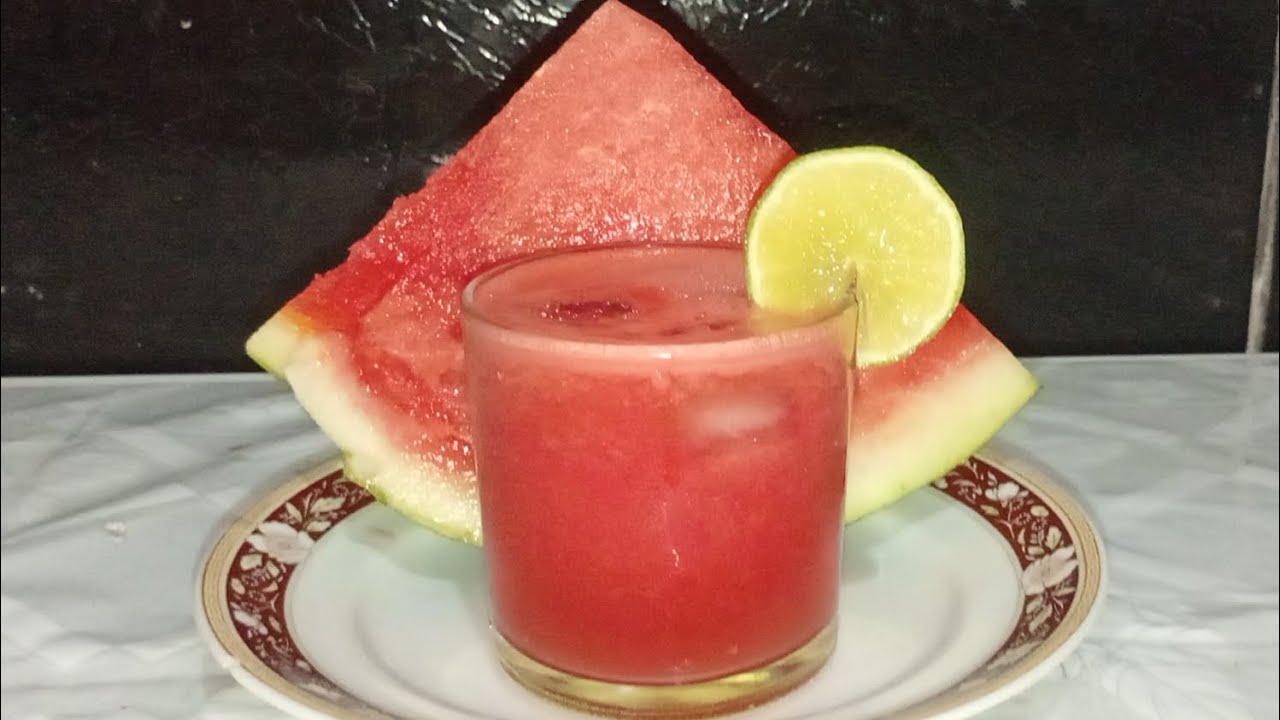 SUCO DE MELANCIA COM LIMÃO E SEUS BENEFÍCIOS! 