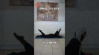 Single Leg Kick for Stronger Muslim Glutes &amp; Hamstrings #GluteWorkout #FitnessShorts #HomeExercise