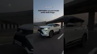 {21/21}#ytshorts #india #toyota #fortuner #love