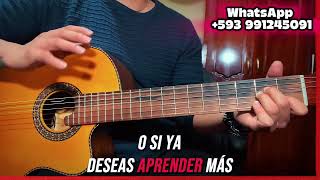 Dame Una Llamada - Widinson Guitar Tutorial - Patricio Chamba - Ecuadorian Music