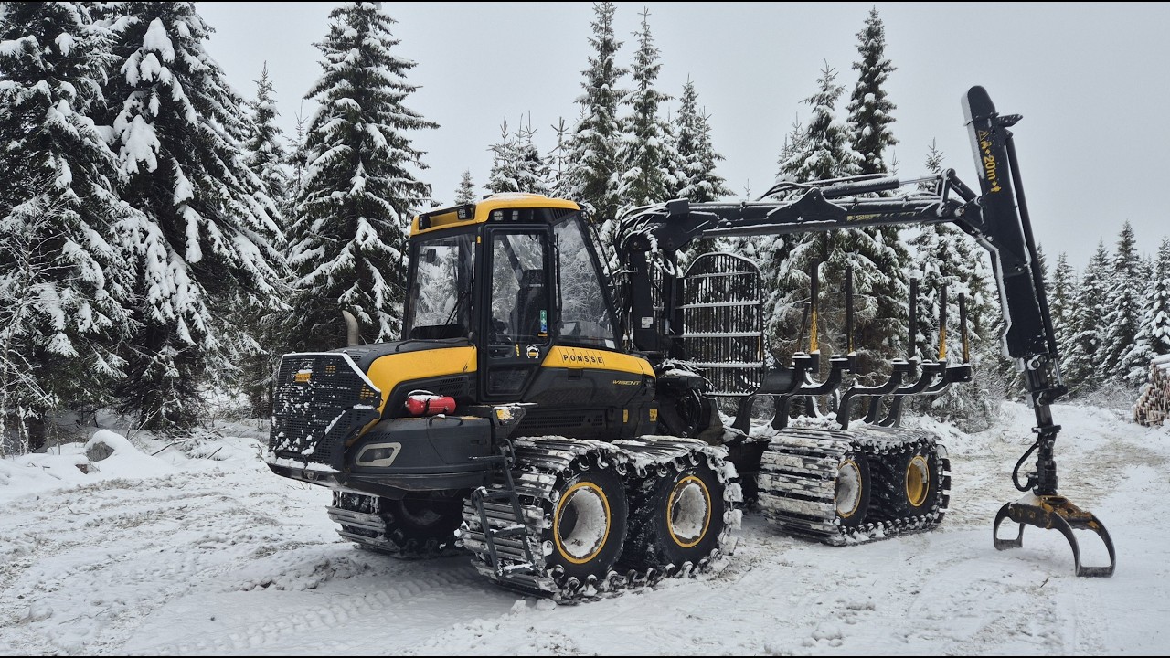 Ponsse Wisent 2018, K70M+, 4F  About 17900h  Will be available 6 2026