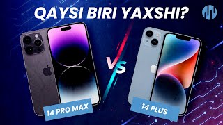 iPhone 14 Pro Max vs iPhone 14 Plus Qaysi biri yaxshi?