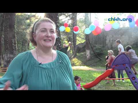 ხარაგაულში თოჯინების თეატრმა სპექტაკლი გამართა