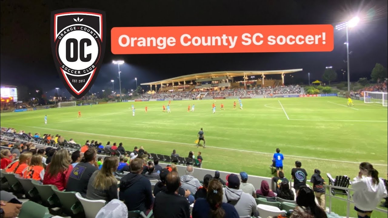Khayle watches Orange County SC soccer! (USL Championship) YouTube