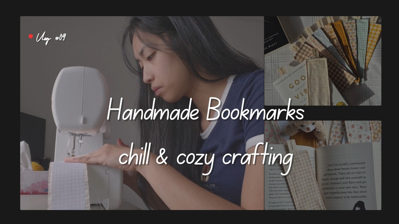 How I process my Etsy bookmark orders as a newbie small business | relaxing & cozy crafting vlog
