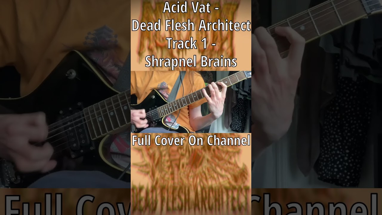 ACID VAT - Shrapnel Brains - Guitar Cover Preview