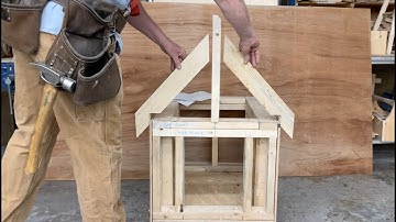 Common Rafter Step Off Method - in Metric!