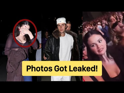 Justin got leaked for selena at miley cyrus concert show