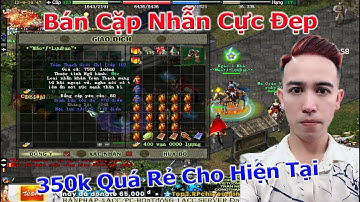Bán Cặp Nhẫn Kháng Lôi 24% vs Kháng Băng 23% SL NL 350K Cho Cái Bang No1 Bang NGÁO | Duy Khải Gaming