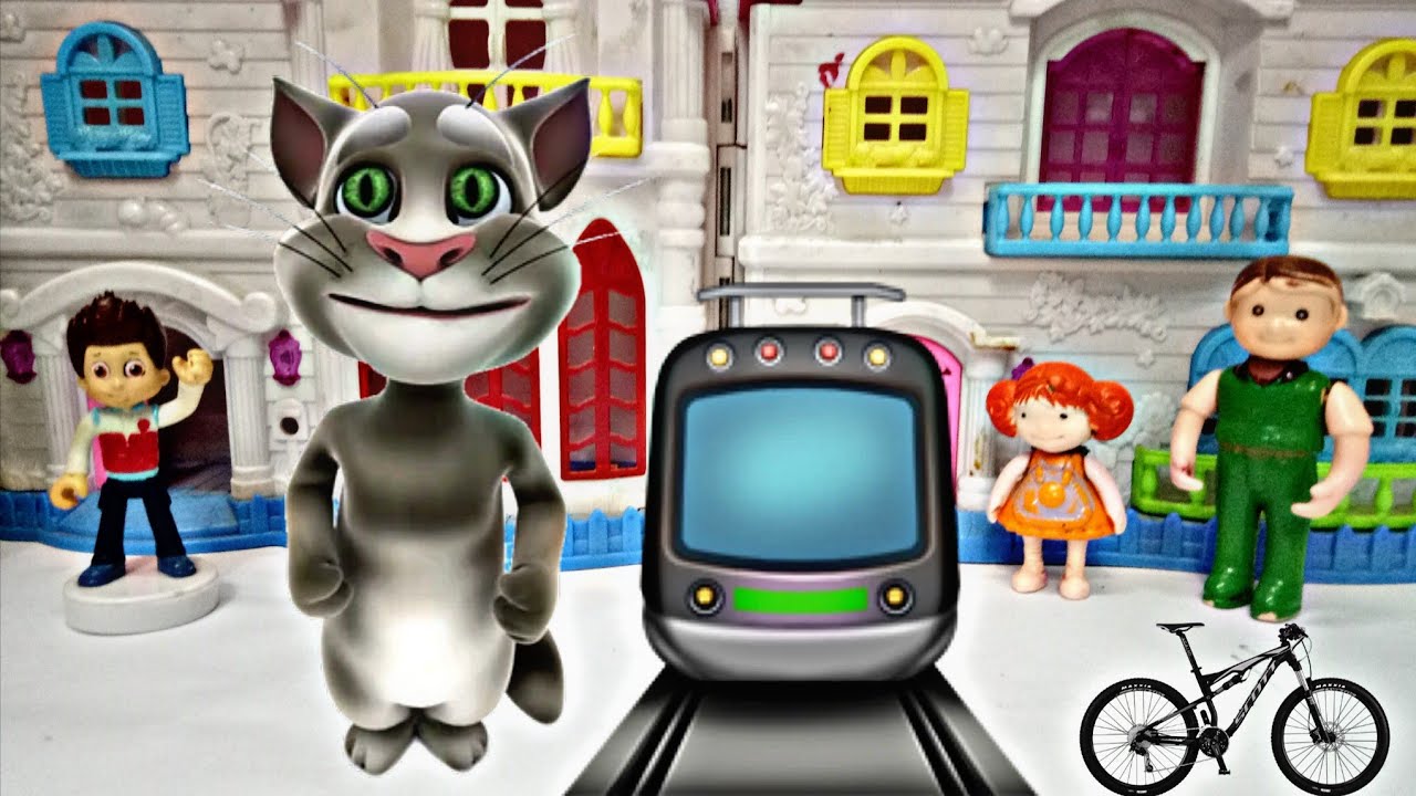 القط توم مسافر l ليلى و علي جوة القطار l يا ترى إيه اللي حصل l يوميات ليلى 