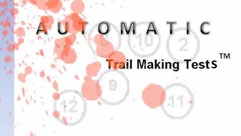 Trail Making Test, Trails Test, Traumatic Brain Injury, TBI, cognition, SpecialtyAutomated, TMT
