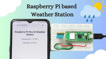 DIY Weather Station using Raspberry Pi Pico W