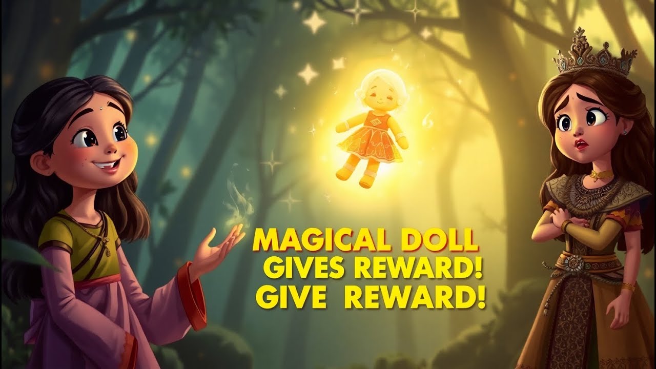 The Magical Doll and the Rewards of Kindness | Moral Story for Kids | Fairy Tales Tales