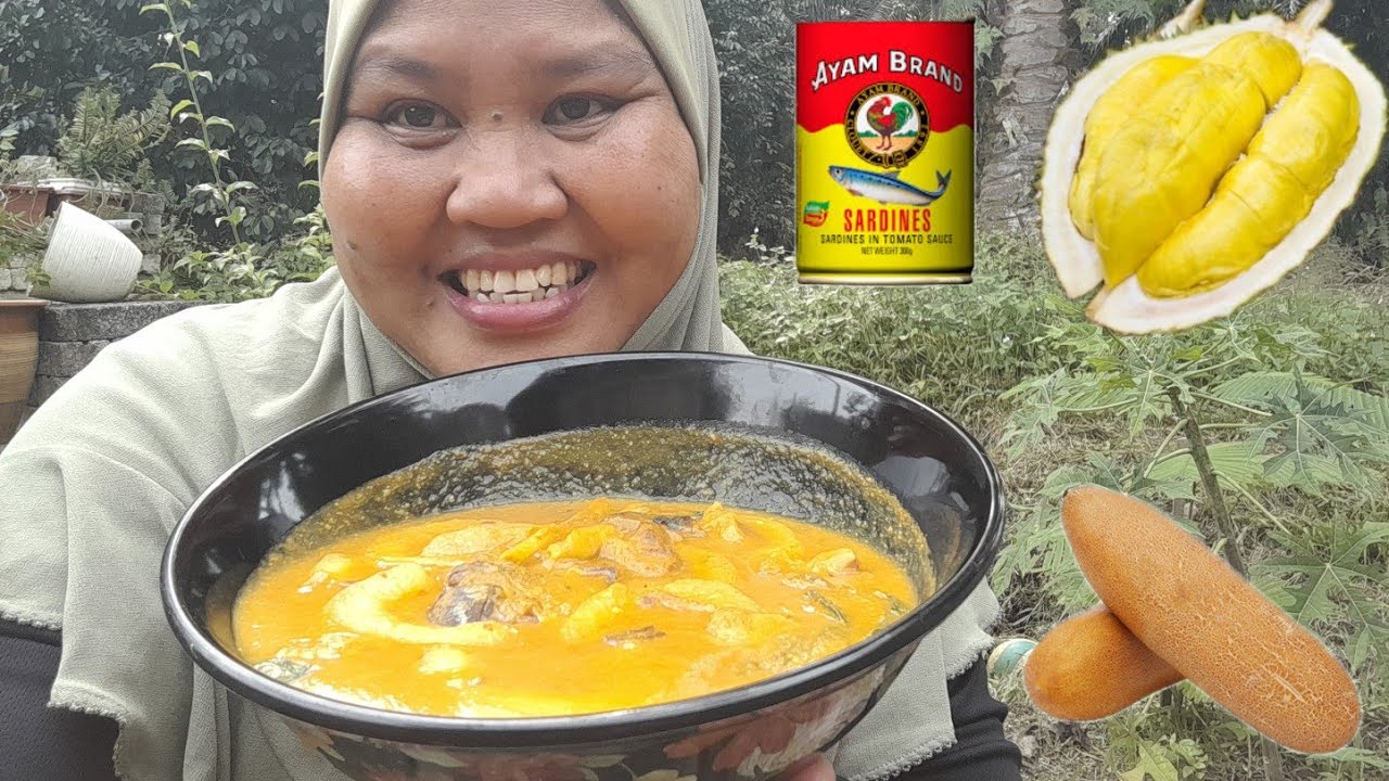 cara masak lemak tempoyak sardin by kak nur tip kuah pekat YouTube
