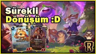 Statları Sürekli İkiye Katlamak ??? Nidalee ve Gnar  Destesi  | Legends Of Runeterra (LoR)(Standart)