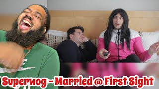 AMERICAN REACTS to If SUPERWOG was on Married at First Sight | Australia Comedy