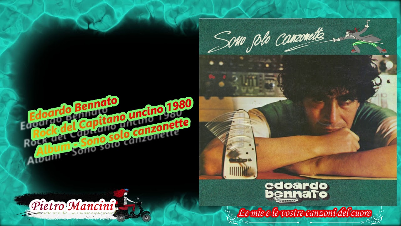 Edoardo Bennato Rock del capitano uncino 1980 YouTube Edoardo Bennato Rock del capitano uncino 1980 YouTube