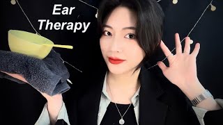 귀 힐링 테라피 롤플레이 ASMR | Ear Therapy rp ASMR | 모델링팩~귀청소 | ear cleaning
