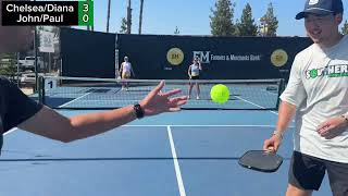 CAN WE BEAT A SPONSORED PRO NEONIC PLAYER?? Chelsea Purcell / Diana Pham VS John Toe / Paul Sin