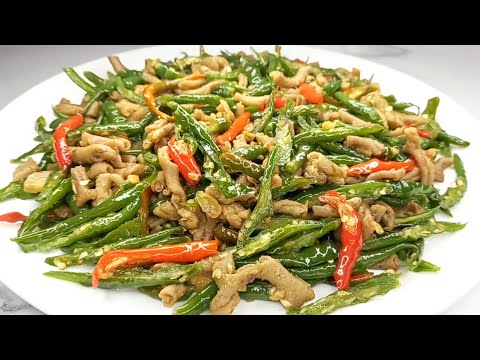 Cara Memasak Tumis Usus Cabe Hijau