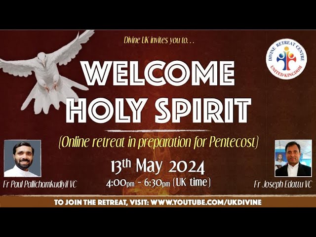 (LIVE) Retreat in Preparation for Pentecost (13 May 2024) Divine UK class=
