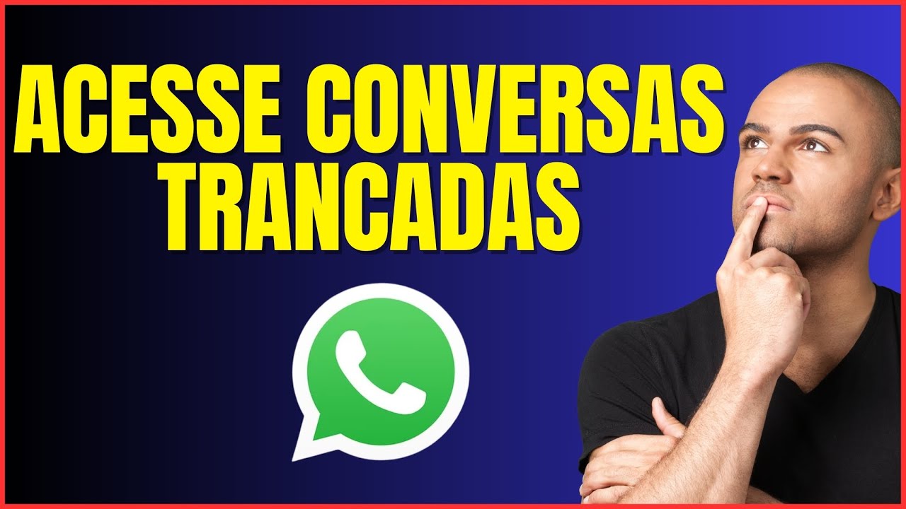 COMO DESCOBRIR ONDE FICA AS CONVERSAS TRANCADAS NO WHATSAPP - YouTube