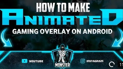 How to Make 3D Fire Animation Gaming Overlay On Android | Make 3D Animated Overlay in Kinemaster