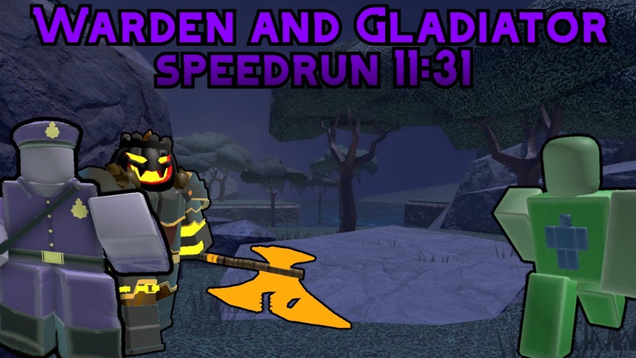 Warden and Gladiator speedrun [1131] Tower Defense Simulator YouTube