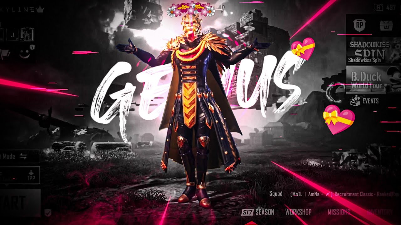 ❤️Genius | Pubg Lobby Edit | Skywalker Editzz 