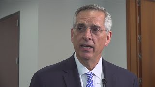 Georgia Sec. of State Brad Raffensperger responds to Donald Trump's indictment