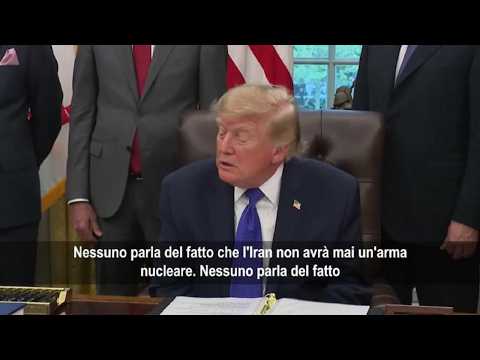 Video Trump: Senza di me Israele sarebbe stata spazza via, raddoppiata anche ricchezza degli americani
