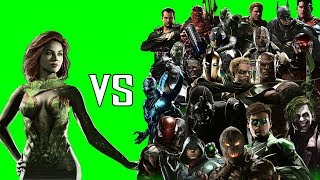 Poison Ivy VS The Boys - All Intro Dialogues | INJUSTICE 2