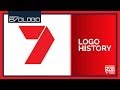 Seven network productions logo history  evologo evolution of logo