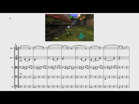 The Legend of Zelda - Kakariko Village Sheet Music - String Ensemble